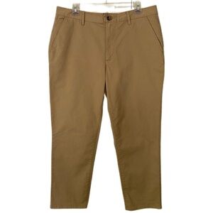 Free Assembly Preppy Academia Chinos Straight Leg Neutral Smart Casual Size 12